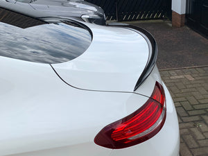 AMG C63 S Edition 1 Coupe Trunk Spoiler Gloss Black