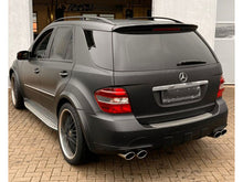 Load image into Gallery viewer, Mercedes W164 ML X164 GL Sport Exhaust Rear Silencers with Quad Oval Tailpipes