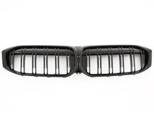Afbeelding in Gallery-weergave laden, BMW 3 Series G20 G21 Twin Bar M Style Grill Grilles Gloss Black LCI from July 2022
