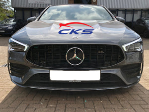 mercedes cla panamericana gt grill black c118