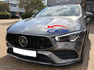 mercedes cla panamericana gt grill black c118