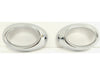 W164 ML Oval Chrome fog light frames Models UNTIL AUGUST 2008