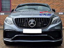 Indlæs billede til gallerivisning mercedes gle63 gt panamericana grill black w166 c292 suv coupe