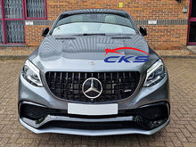 Indlæs billede til gallerivisning mercedes gle63 gt panamericana grill black w166 c292 suv coupe