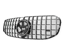 Indlæs billede til gallerivisning Mercedes GLS X167 Panamericana GT GTS Grille Black with Chrome Bars From 2019