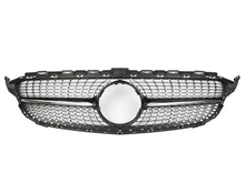 Afbeelding in Gallery-weergave laden, Mercedes C Class W205 AMG C43 Diamond Style Grille Black