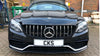 Mercedes AMG C63 Panamericana GT GTS Grille Black and Chrome C63 only W205 C205 A205 S205