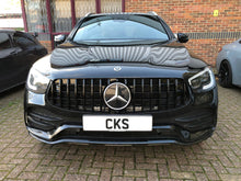 Indlæs billede til gallerivisning Mercedes GLC Panamericana GT GTS Grille Gloss Black from JUNE 2019 with AMG Line Styling package