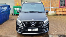 Load image into Gallery viewer, Mercedes v class Panamericana GT GTS grill black w447 facelift