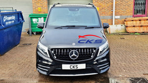 Mercedes W447 V Class Panamericana GT GTS Grille Gloss Black from June 2019