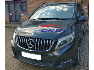 Mercedes v class Panamericana GT GTS grill chrome w447