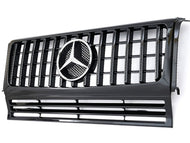 Mercedes G Wagen W463 AMG Panamericana GT GTS Style bonnet grille Gloss Black