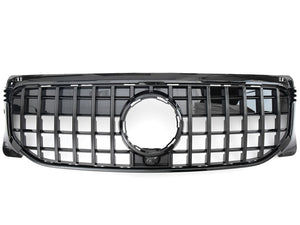 Mercedes GLB X247 Panamericana GT GTS Style Grille Gloss Black after 2020