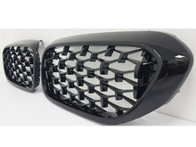 Load image into Gallery viewer, BMW 5 Series G30 G31 F90 Kidney Grill Grilles Gloss Black Diamond