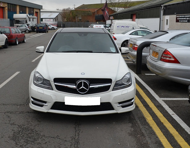 mercedes c class grill w204 c204 frameless