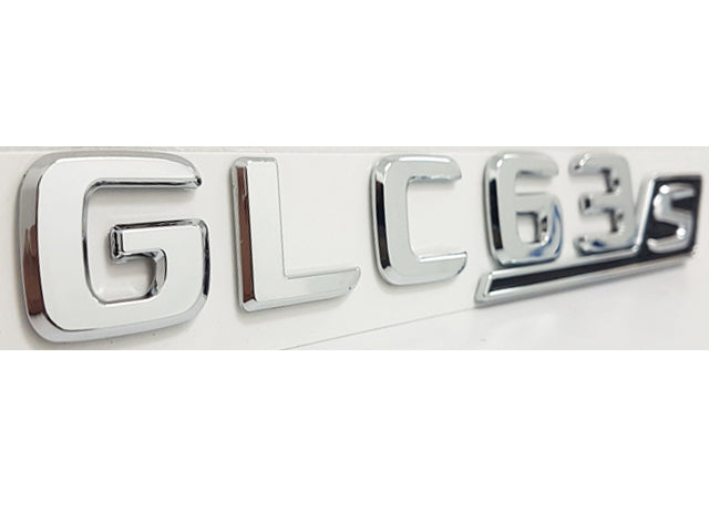 GLC63 S boot trunk badge