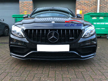 Indlæs billede til gallerivisning Mercedes AMG C63 Panamericana GT GTS Grille Gloss Black C63 only W205 C205 A205 S205