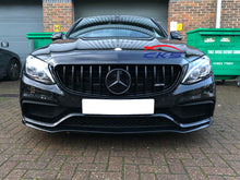 Afbeelding in Gallery-weergave laden, Mercedes AMG C63 Panamericana GT GTS Grille Gloss Black C63 only W205 C205 A205 S205