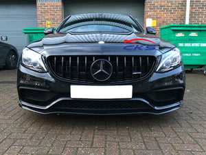 Mercedes AMG C63 Panamericana GT GTS Grille Gloss Black C63 only W205 C205 A205 S205