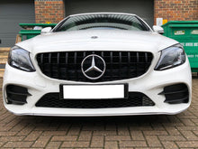 画像をギャラリービューアに読み込む, mercedes c class black panamericana gt grille w205 c205 s205 a205