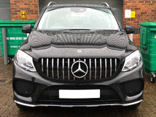 Carica l&#39;immagine nel visualizzatore di Gallery, mercedes gle gt panamericana grille chrome w166 suv