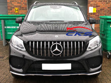 Afbeelding in Gallery-weergave laden, mercedes gle gt panamericana grille chrome w166 suv
