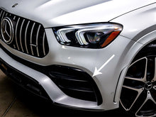 Indlæs billede til gallerivisning Mercedes GLE Front Flaps Canards Gloss Black SUV Coupe W167 C167