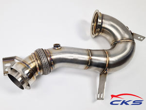 Mercedes GT43 GT53 Coupe AMG Catless Downpipe X290 M256 Engine
