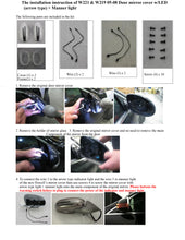 Load image into Gallery viewer, Mercedes S Class W221 New Arrow Style Mirror covers with LED&#39;s
