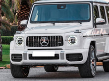 Carica l&#39;immagine nel visualizzatore di Gallery, Mercedes W463A G Wagen Panamericana AMG GT GTS grille Gloss Black from May 2018