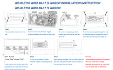 Load image into Gallery viewer, W463 G Wagen Wagon LED Tail Lamps Set with Sweeping Indicators