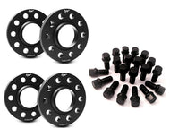 Mercedes C Class W205 Wheel Spacers Package Set Front 12mm & Rear 15mm - only for Mercedes / AMG OEM Alloy Wheels