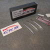 R172 SLK SLC Chrome Bonnet Hood fins 6pcs