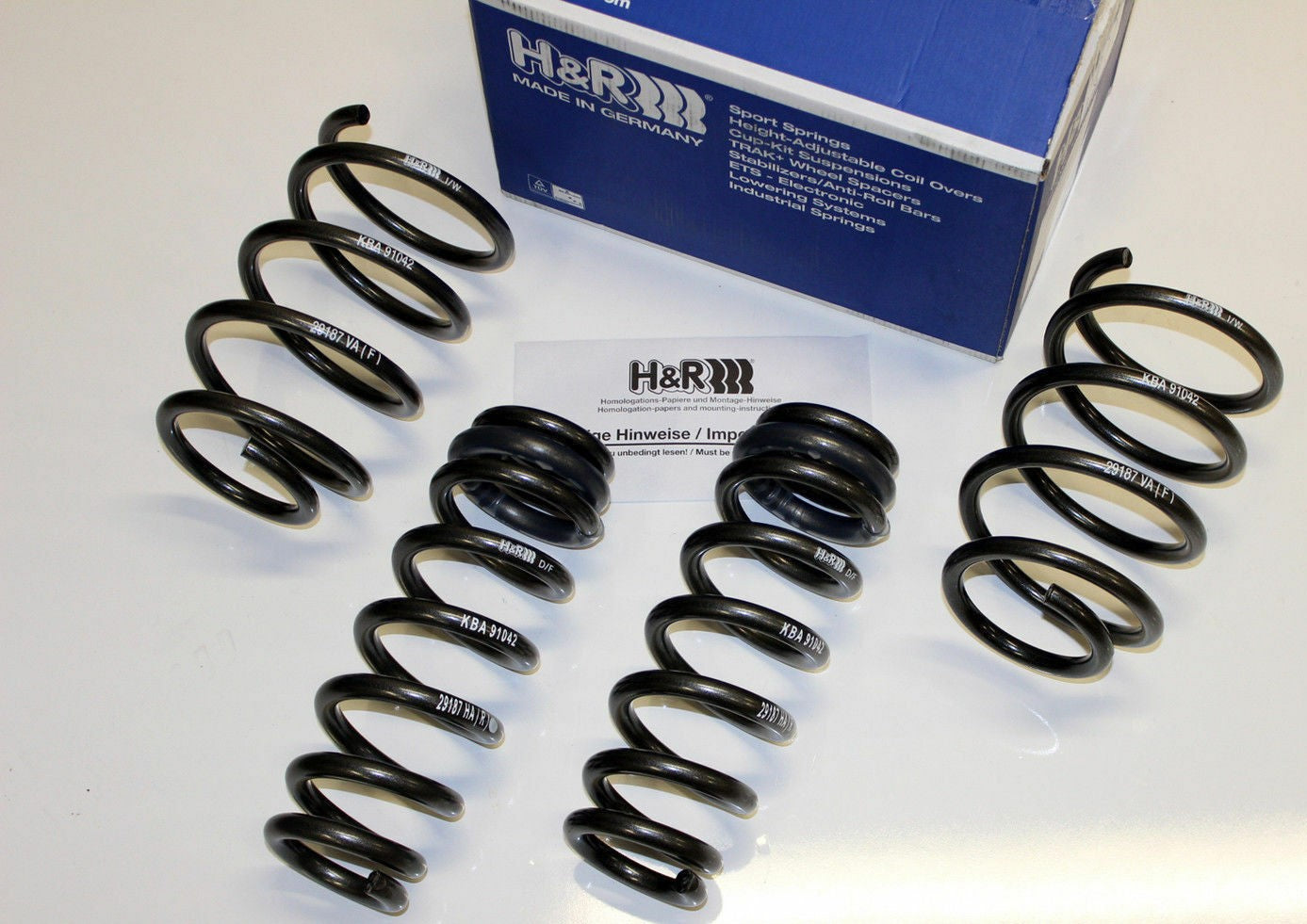 H&R Suspension Lowering Kit Springs C Class W205 C205 A205 S205 28811-2