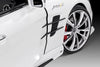 R231 SL Wing Fender and Bonnet Hood Trim Set 12pcs